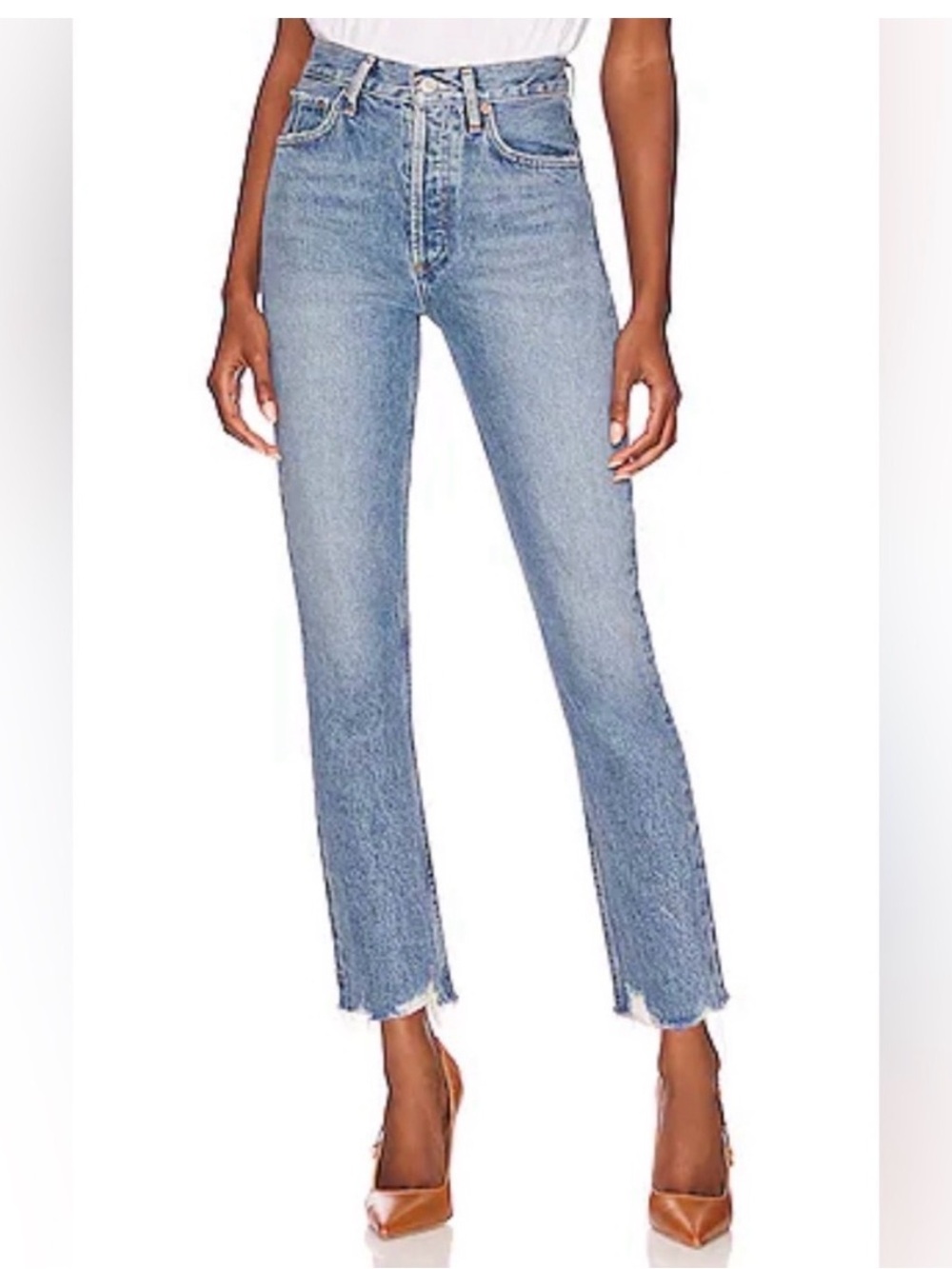 Agolde Riley High straight jeans - Picture 4 of 8